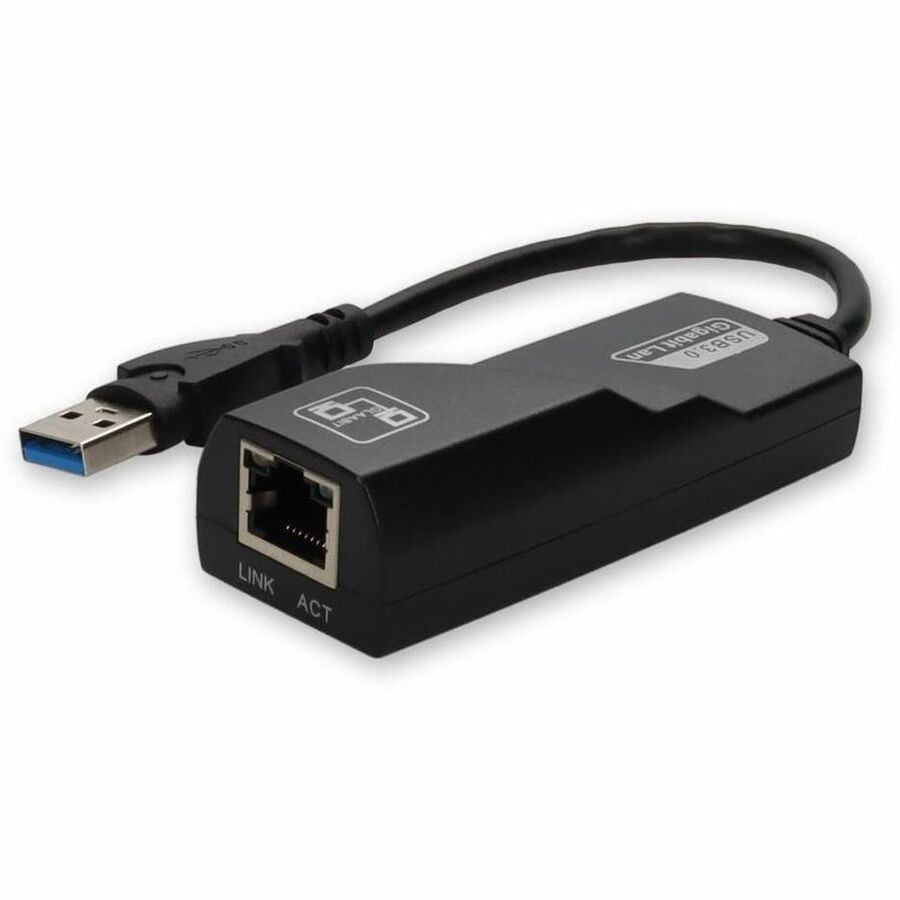 Proline USB A 3.0 Male to RJ-45 Female Gray & Black Adapter