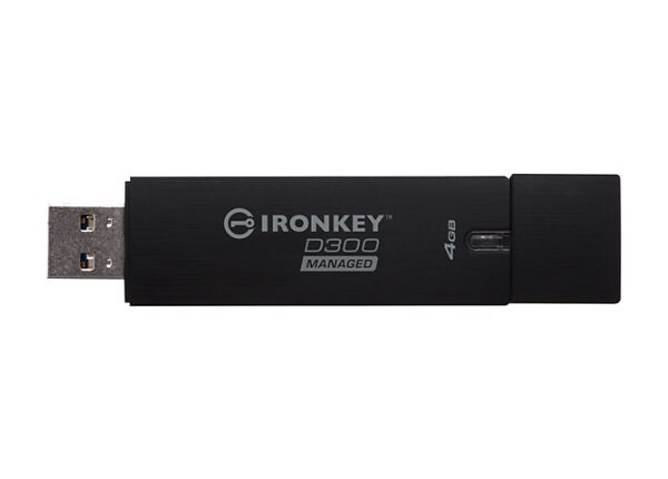 IronKey D300 Managed - USB flash drive - 4 GB