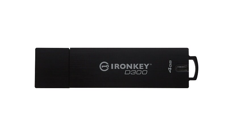 IronKey D300 - USB flash drive - 4 GB
