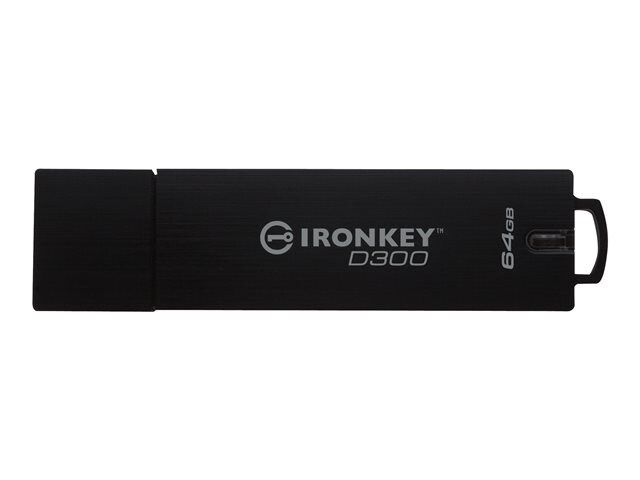 IronKey D300 - USB flash drive - 64 GB