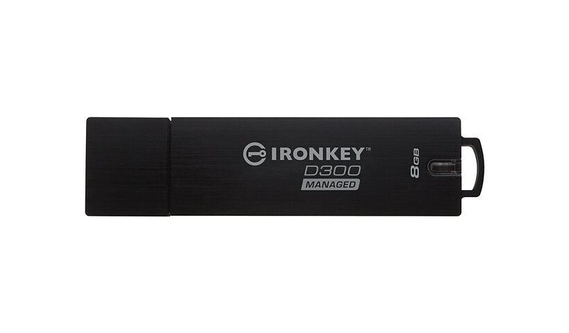 IronKey D300 Managed - USB flash drive - 8 GB