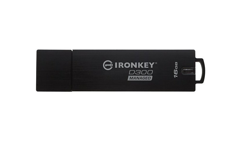 IronKey D300 Managed - USB flash drive - 16 GB