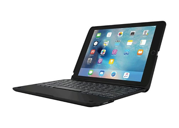 Incipio ClamCase+ Power - keyboard and folio case - with power bank - black