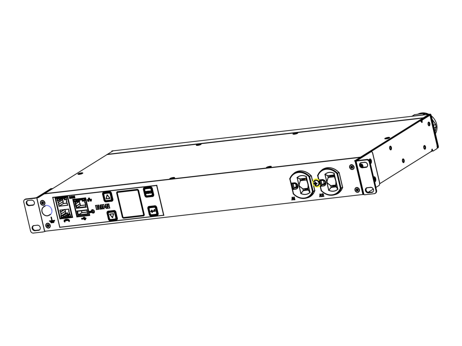 Eaton ePDU G3 Metered Input - power distribution unit - 1.44 kW