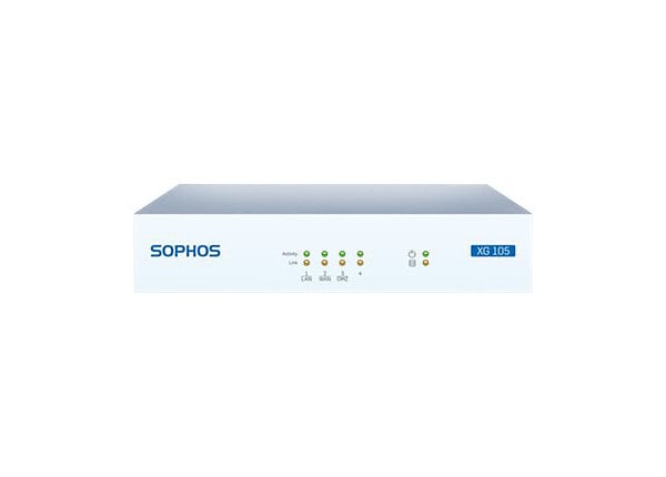 Sophos XG 105 - security appliance - with 1 year TotalProtect