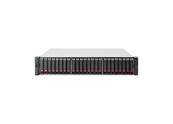 HPE Modular Smart Array 2042 SAN Dual Controller with Mainstream Endurance Solid State Drives SFF Storage - hard drive