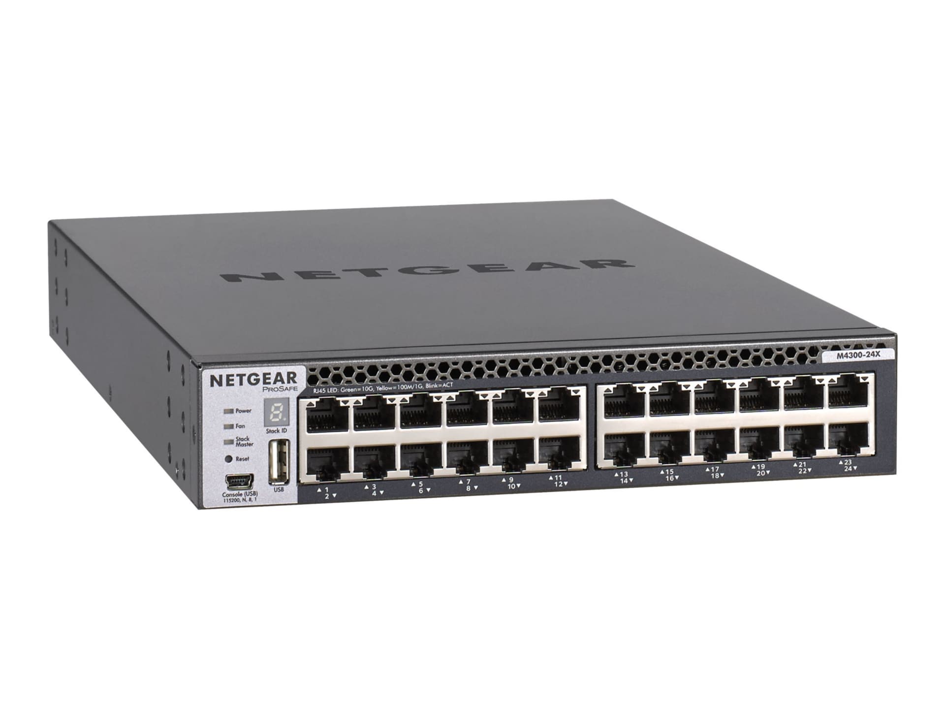 NETGEAR 24-Port Fully Managed Switch M4300 10GBASE-T/SFP+/Half (XSM4324CS)