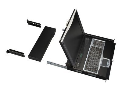 Black Box 8-Port Rackmount Console KVM Switch VGA / USB, 1U w/ 15" LCD