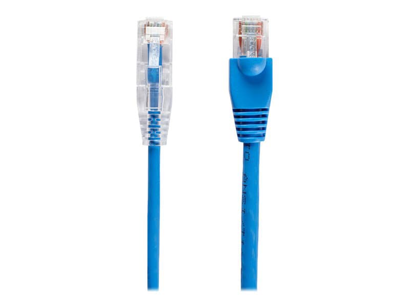 Thumbnail 3 of 4 for Black Box Slim-Net patch cable - 5 ft - blue