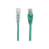 Black Box 5ft Slim-Net CAT6 Green 28AWG 500Mhz UTP Snagless Patch Cable 5'