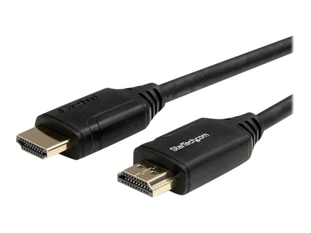 StarTech.com 3ft (1m) Premium Certified HDMI 2.0 Cable with Ethernet, High  Speed Ultra HD 4K 60Hz HDMI Cable HDR10, UHD