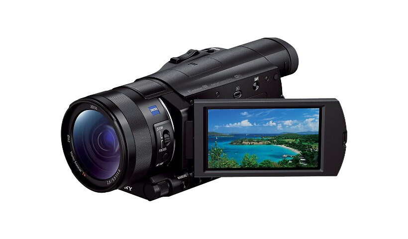 Sony Handycam FDR-AX100 - caméscope - Carl Zeiss - stockage : carte flash