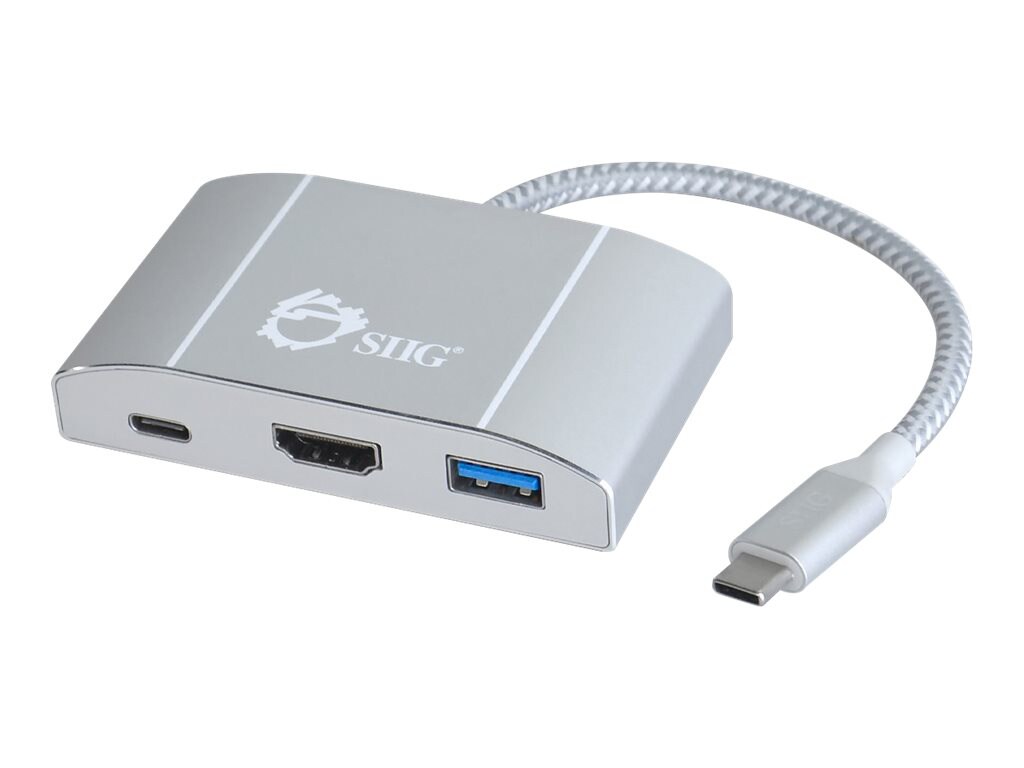 SIIG USB 3.0 TYPE-C HUB HDMI/DP ADAP
