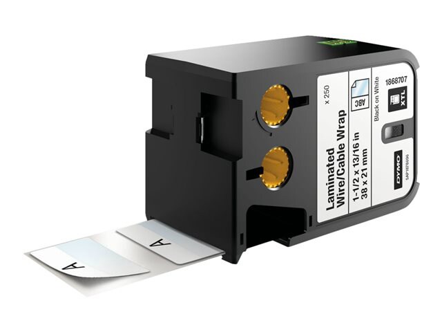 DYMO XTL Laminated - labels - 250 label(s) - 1.5 in x 0.83 in