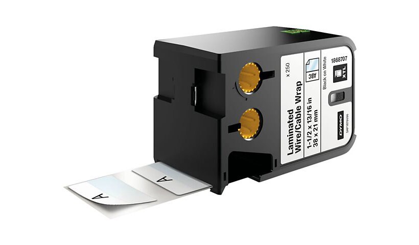 DYMO XTL Laminated - labels - 250 label(s) - 1.5 in x 0.83 in