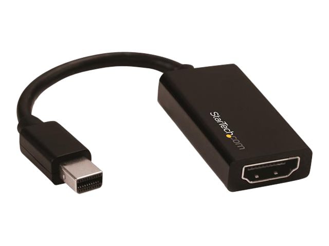 StarTech.com Mini DisplayPort to HDMI Adapter - Active mDP 1.4 to HDMI 2.0 Video Converter - 4K 60Hz