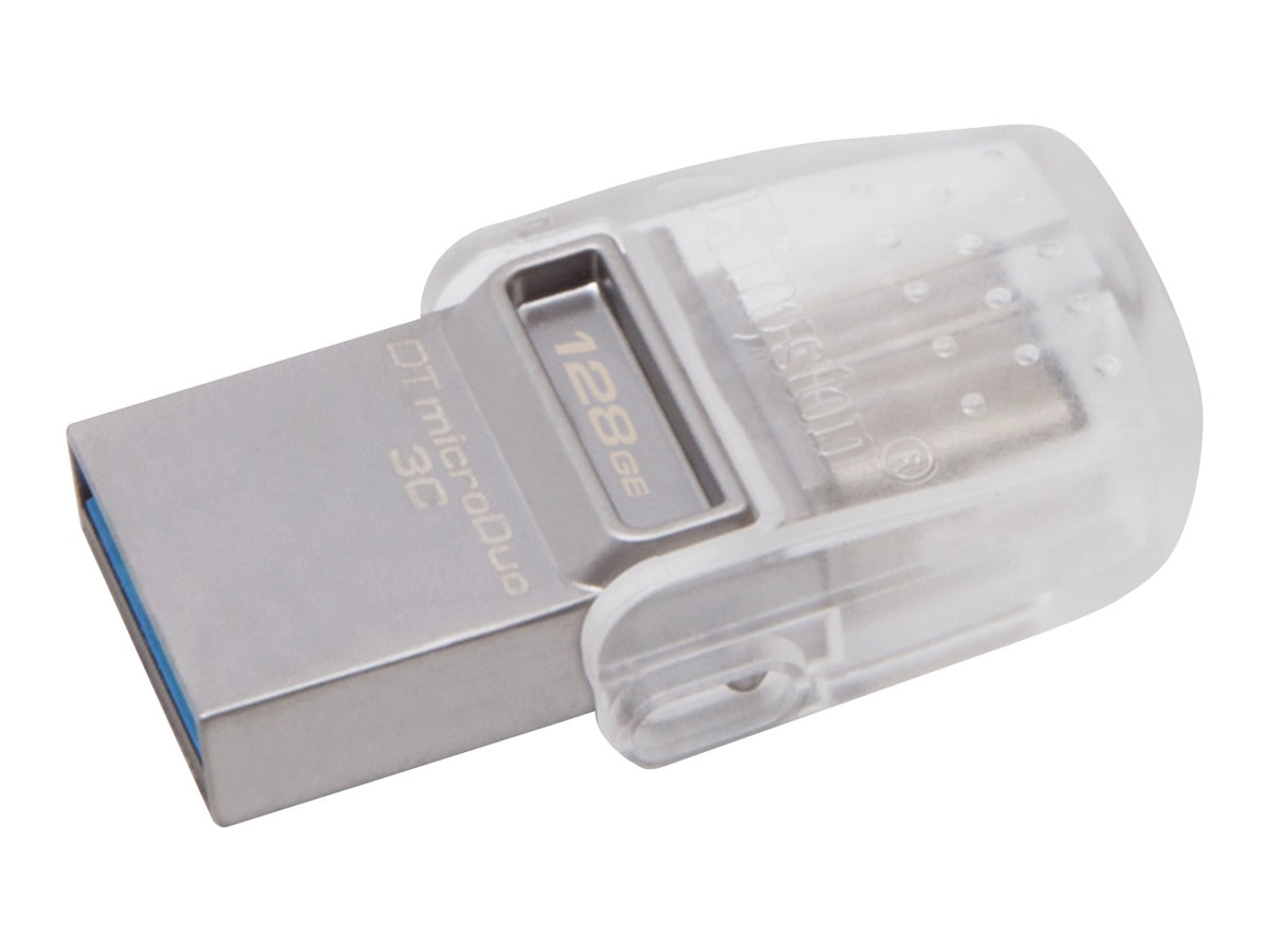 Kingston DataTraveler microDuo 3C - USB flash drive - 128 GB