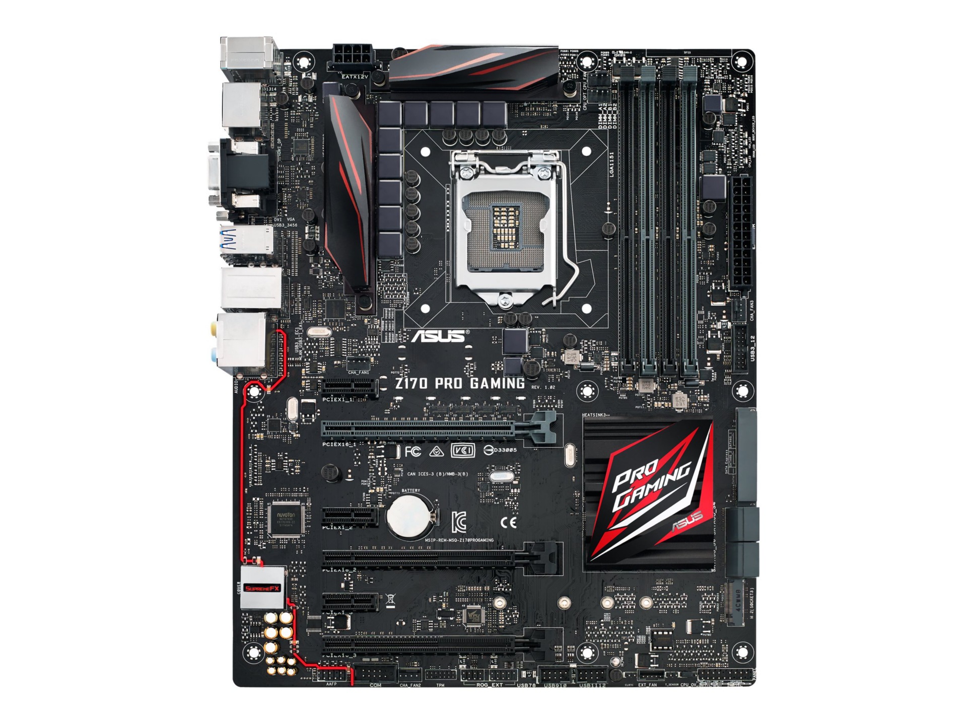 ASUS Z170 PRO GAMING - motherboard - ATX - LGA1151 Socket - Z170