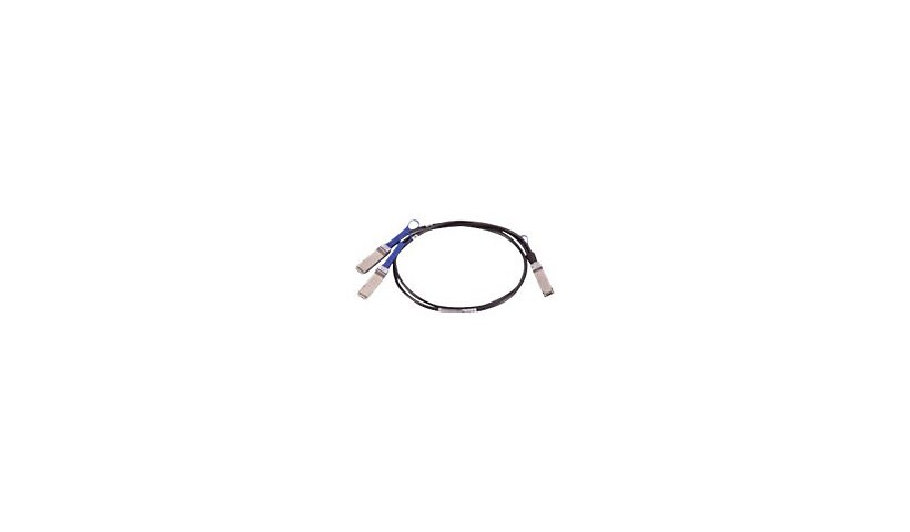 Mellanox LinkX Passive Copper Hybrid ETH - network cable - 1 m - black