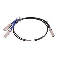 Mellanox LinkX Passive Copper Hybrid ETH - network cable - 1 m - black