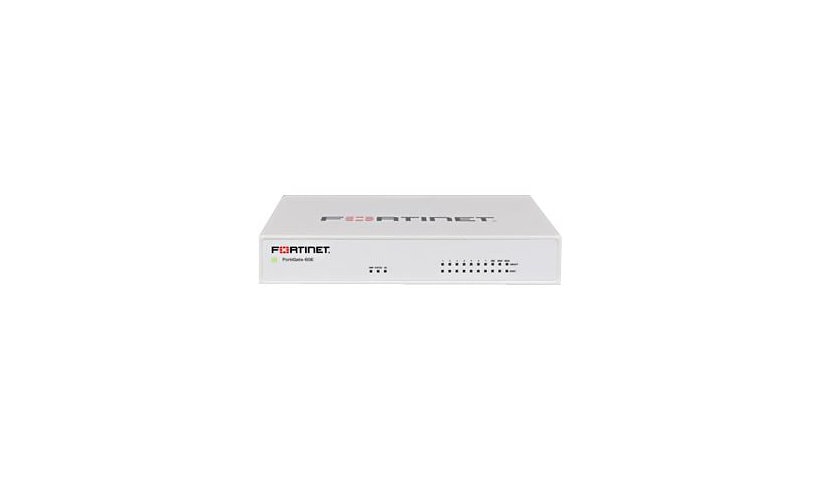 Fortinet FortiGate 61E - security appliance - with 1 year FortiCare 24X7 Co