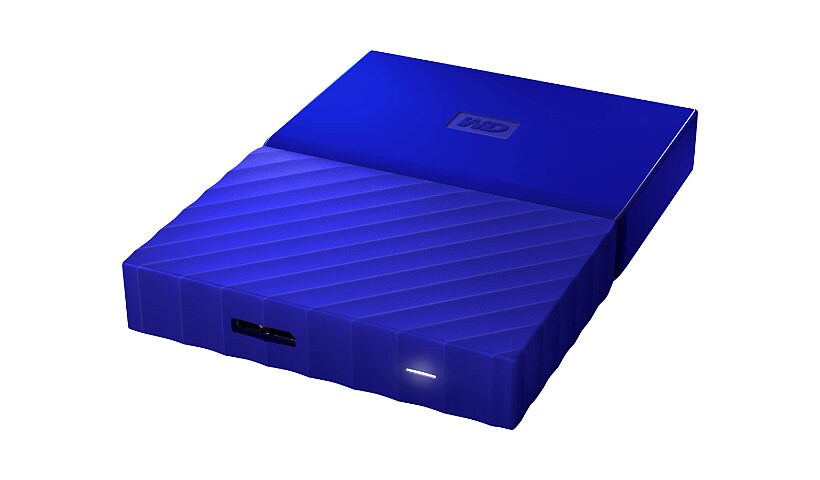 WD My Passport WDBYNN0010BBL - hard drive - 1 TB - USB 3.0