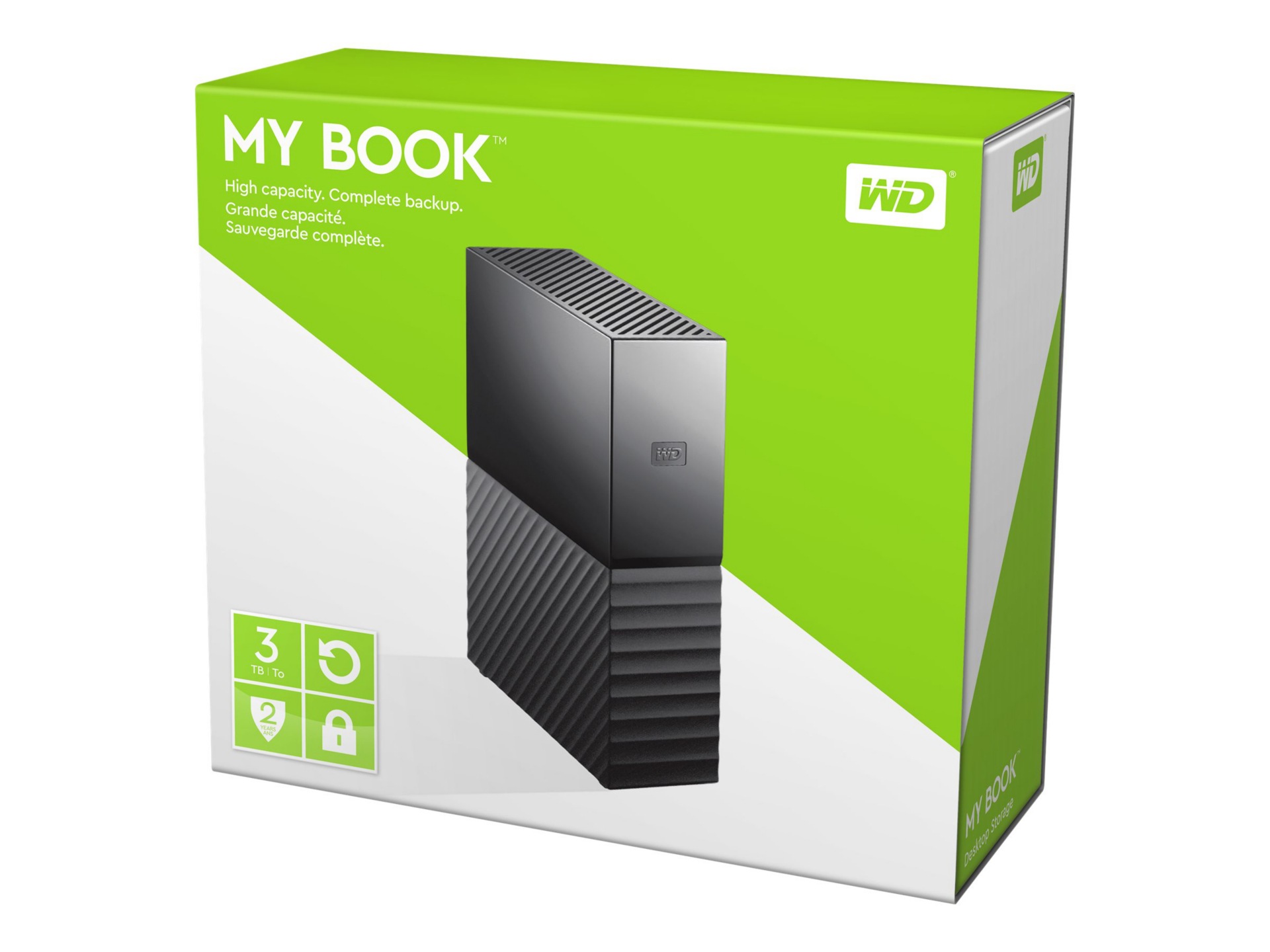 Thumbnail 6 of 6 for WD My Book WDBBGB0030HBK - hard drive - 3 TB - USB 3.0