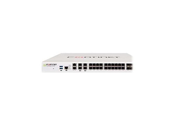 Fortinet FortiGate 800D - security appliance - with 1 year FortiCare 8X5 Enhanced Support + 1 year FortiGuard