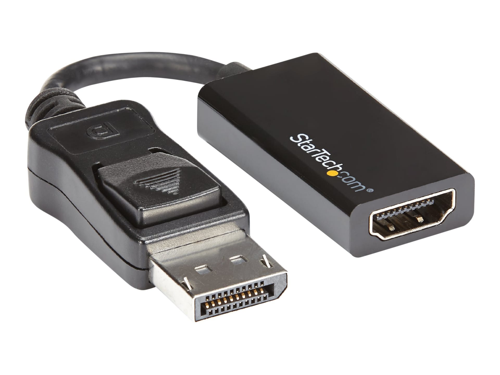 StarTech.com DisplayPort to HDMI Adapter 4K 60Hz - Active to HDMI 2.0 Monitor Video Converter - - Monitor Cables & Adapters CDW.com