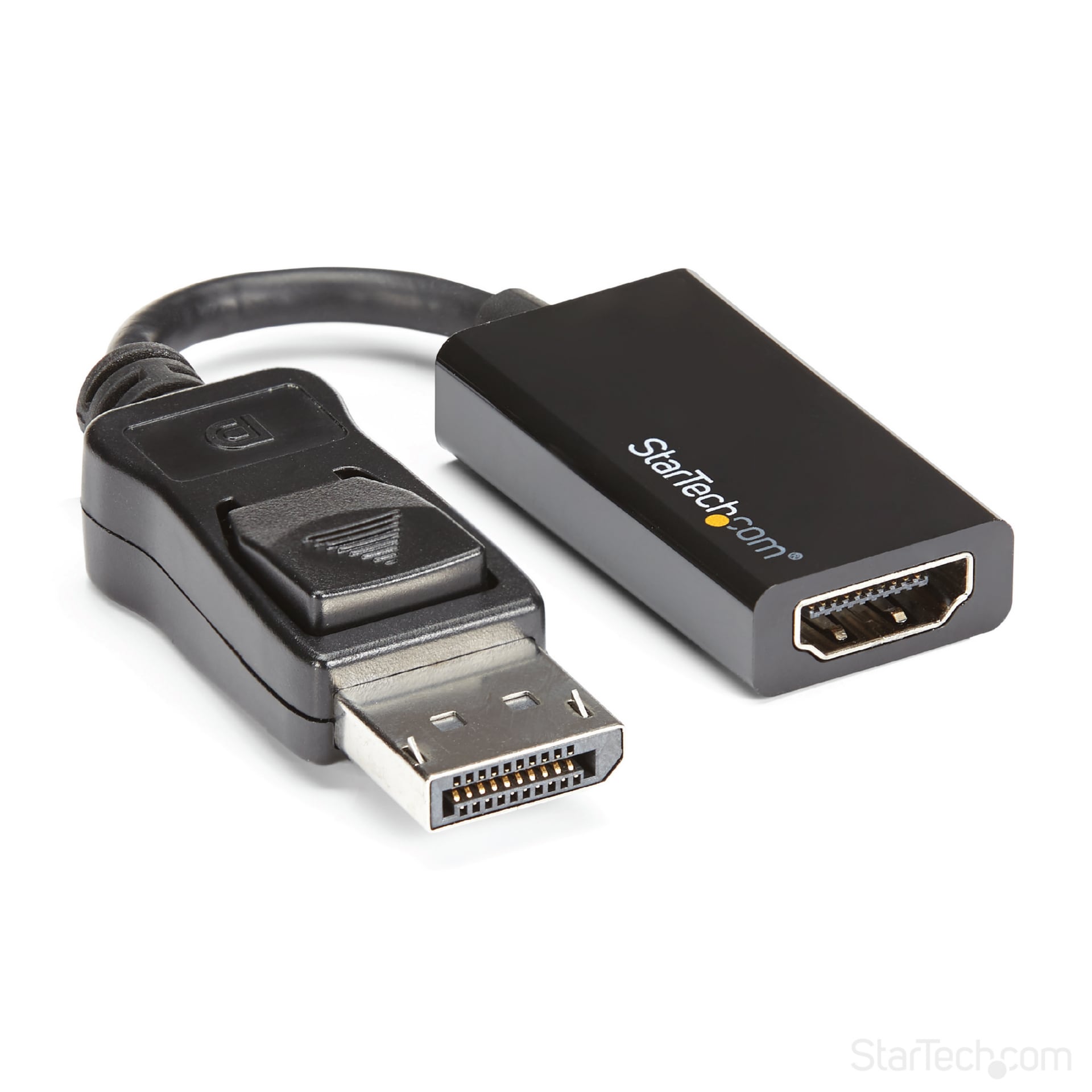 StarTech.com DisplayPort to HDMI Adapter 4K 60Hz - Active DP 1.4 to HDMI 2.0 Monitor Video Converter