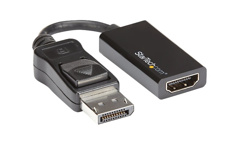 StarTech.com DisplayPort to HDMI Adapter 4K 60Hz - Active DP 1.4 to HDMI 2.0 Monitor Video Converter - DP2HD4K60S - Monitor Cables & Adapters CDW.com