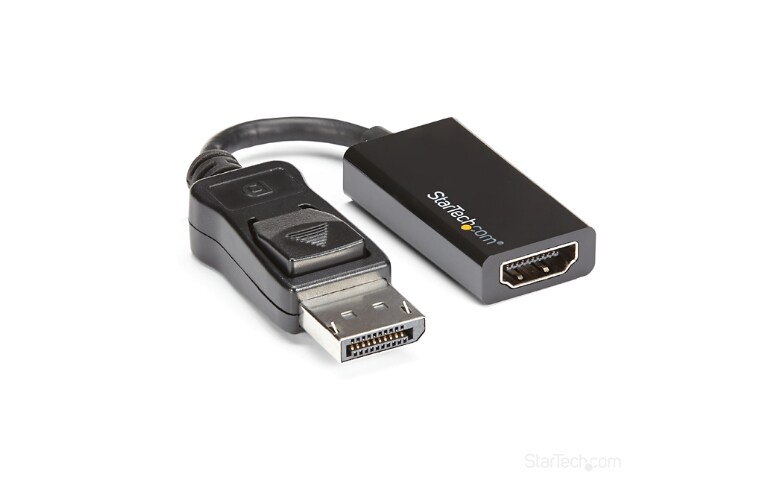 StarTech.com DisplayPort to HDMI Adapter 4K 60Hz - Active DP 1.4 to HDMI 2.0 Monitor Video Converter - DP2HD4K60S - Monitor Cables & Adapters CDW.com