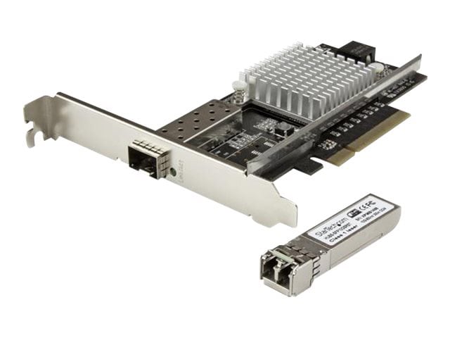 StarTech.com PCIe Fiber Optic NIC with SFP+ - MM 10G MM SFP with LAN Card