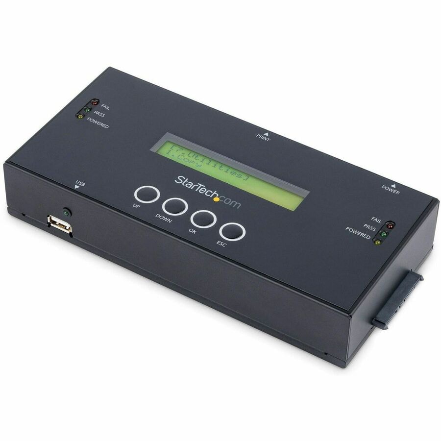 1:1 Standalone Hard Duplicator/Eraser, SAS/SATA HDD/SSD Cloner/Copier/Wiper - SATSASDUPE11 - Duplicators - CDW.com