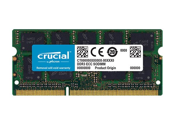 Crucial - DDR3L - 4 GB - SO-DIMM 204-pin - unbuffered