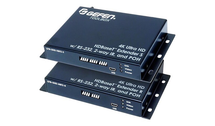 GefenToolBox GTB-UHD-HBT2 - video/audio/infrared/serial extender - HDBaseT
