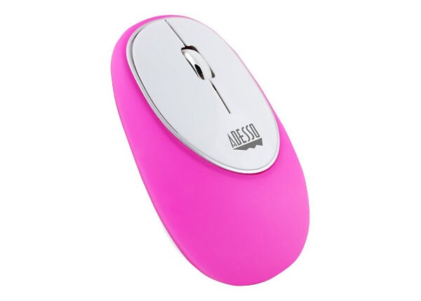 Adesso iMouse E60P - mouse - 2.4 GHz - pink