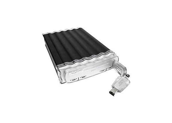 BUSlink CipherShield Encrypted External CSX-2T-U3 - hard drive - 2 TB - USB 3.0 / eSATA-300