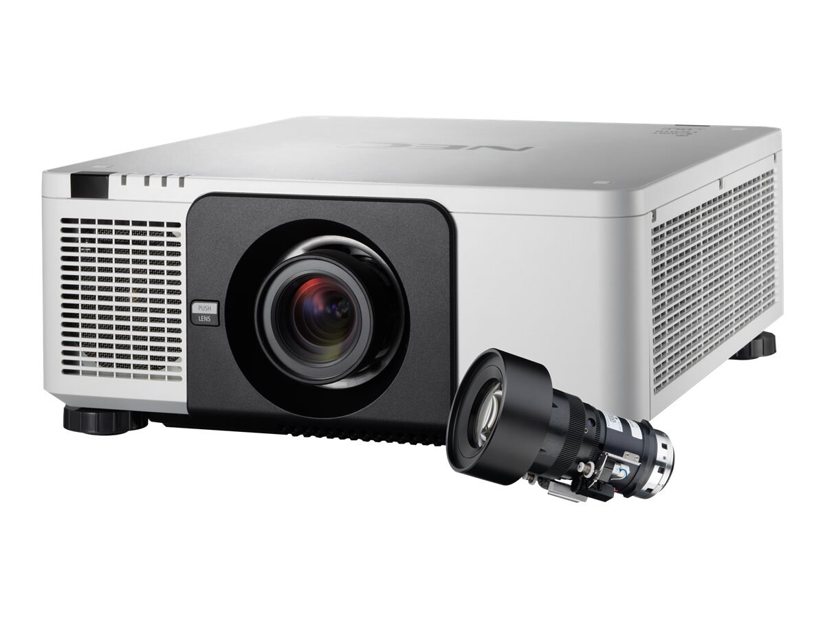 NEC NP-PX1004UL-W-18 - PX Series - DLP projector - standard throw zoom - 3D - white