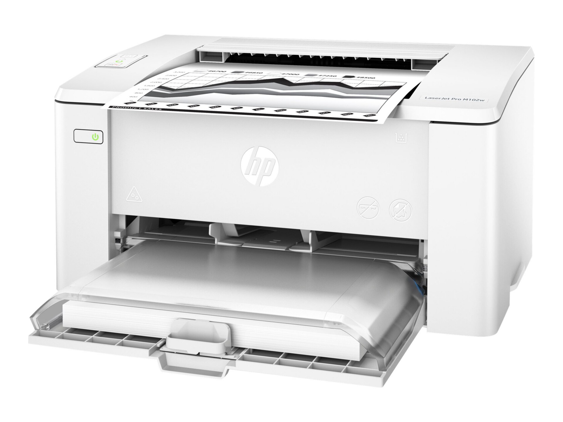 HP LaserJet Pro M102w - printer - monochrome - laser