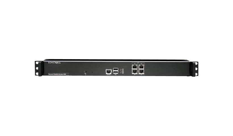 Sonicwall Secure Mobile Access 400 - security appliance - with 3 years 24x7