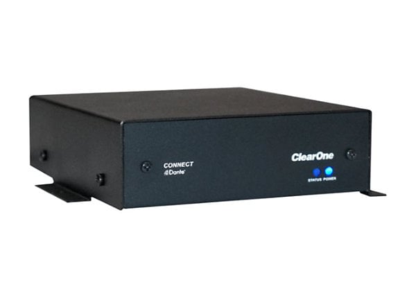ClearOne CONNECT Dante 8x8 Channels - audio extender - 100 Gigabit Ethernet