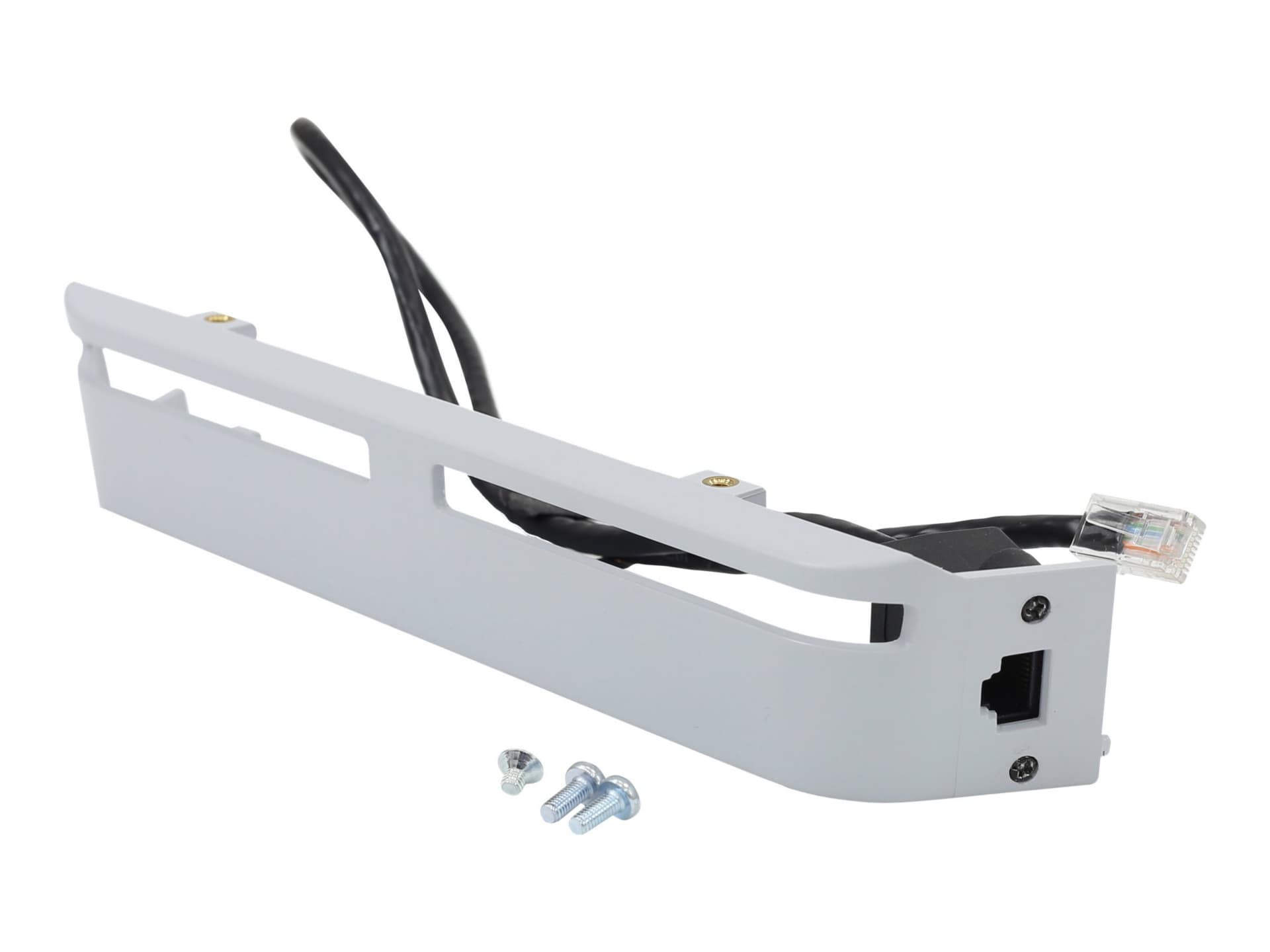 Ergotron StyleView Ethernet Side Cover mounting component - for flat panel cart - light gray