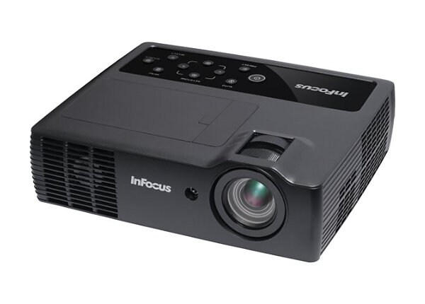 InFocus IN1118HDLC - DLP projector - portable - 3D - Miracast Wi-Fi Display / AirPlay - with InFocus LightCast USB