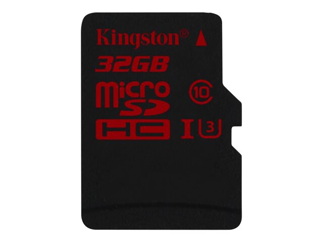 Kingston - flash memory card - 32 GB - microSDHC UHS-I