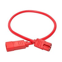 Tripp Lite Heavy Duty Computer Power Cord 15A 14AWG C14 to C15 Red 2' 2ft