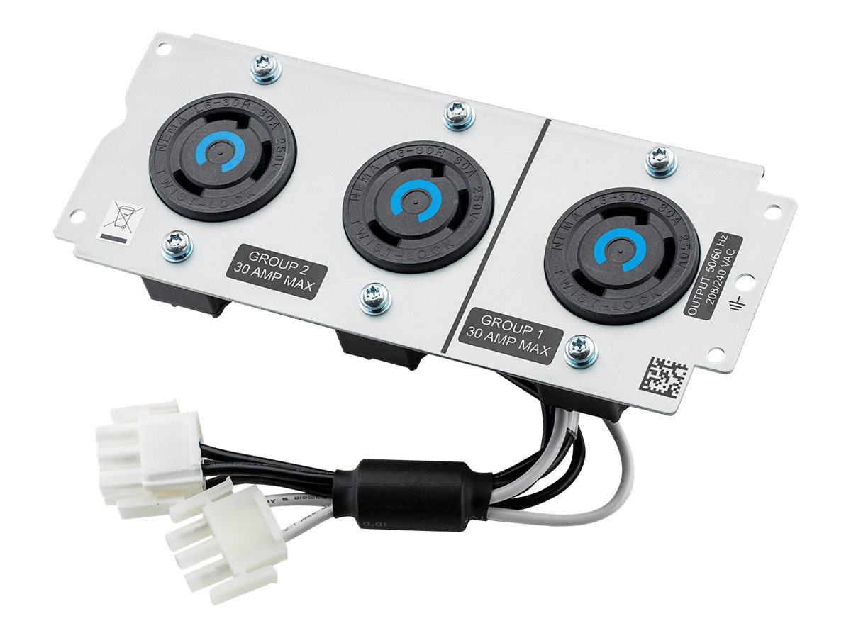 APC by Schneider Electric Smart-UPS SRT Power Distribution Unit, 3000VA, 208V, 3x NEMA L6-30R Outlets