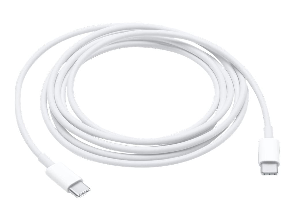 Apple USB-C Charge Cable - USB-C cable - 24 pin USB-C to 24 pin USB-C - 6.6  ft - MLL82AM/A - USB Cables 