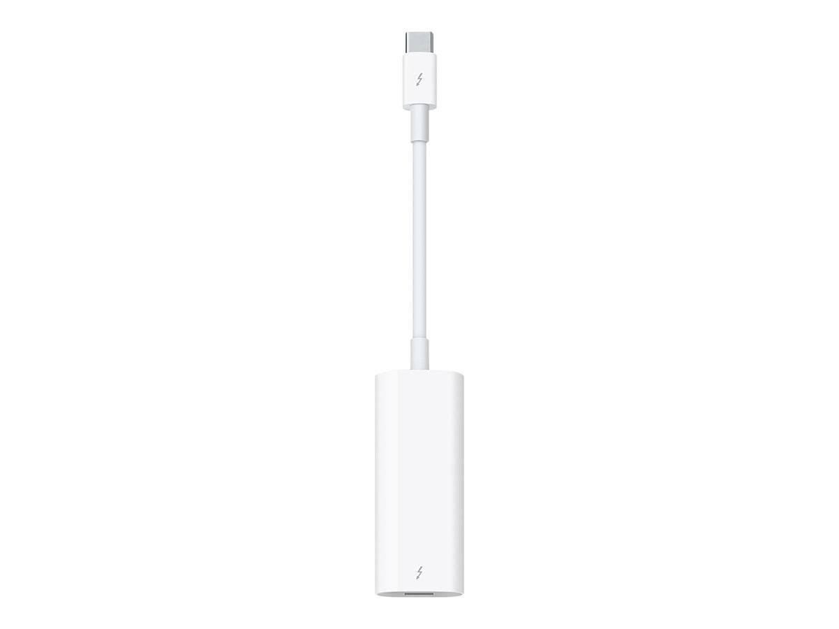 rumor bandeja Correlación Apple Thunderbolt 3 (USB-C) to Thunderbolt 2 Adapter - Thunderbolt adapter  - 24 pin USB-C to Mini DisplayPort - MMEL2AM/A - Audio & Video Cables -  CDW.com