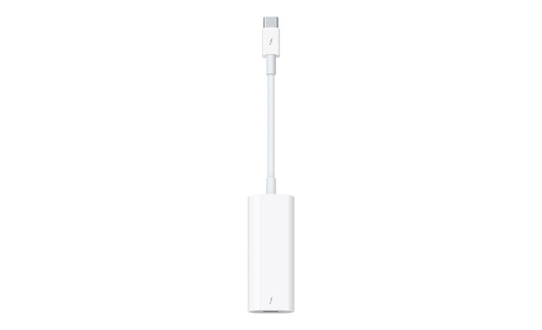 Apple Thunderbolt 3 Usb C To Thunderbolt 2 Adapter Thunderbolt Adapter Mmel2am A Audio Video Cables Cdw Com